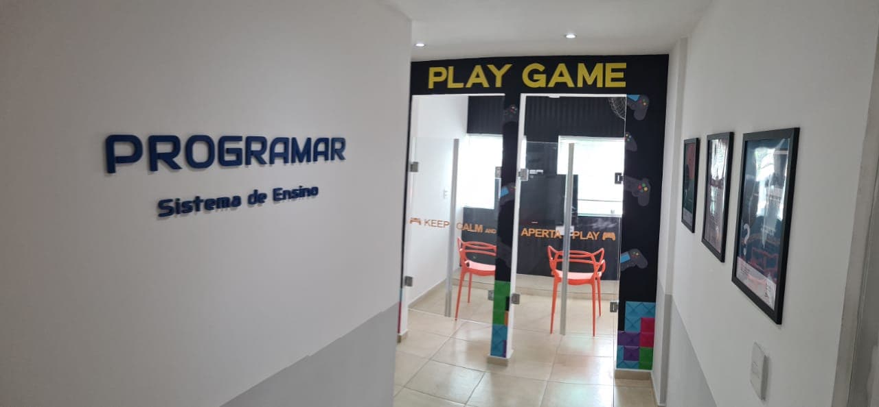 Ambiente do curso de Design de Games